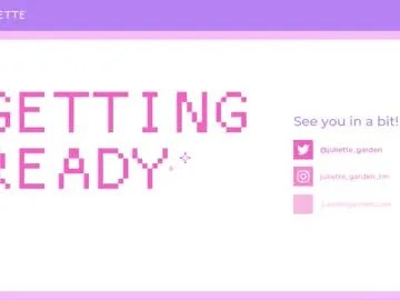 Freechat juliette_garden on Chaturbate