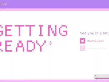 Freechat juliette_garden on Chaturbate