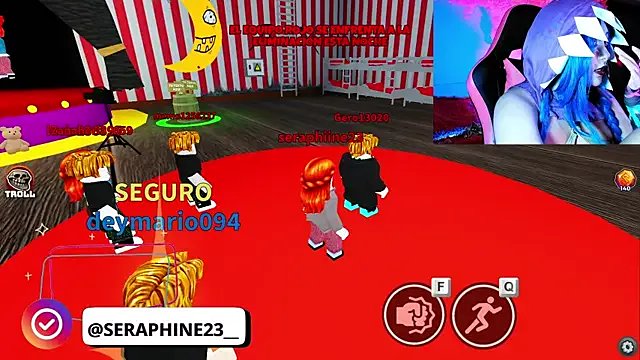 Freechat seraphine23 on StripChat